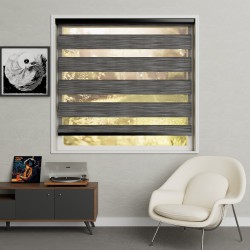 Duorolgordijn Prisma op maat van HEWO Raamdecoratie BV Duorolgordijn Prisma van HEWO Raamdecoratie BV