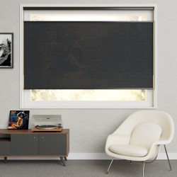 semi transparante plisse gordijnen