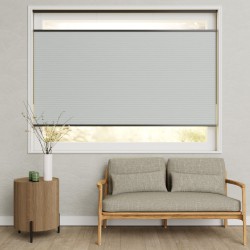 semi transparante plisse gordijnen