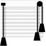 Trek links, kantel rechts