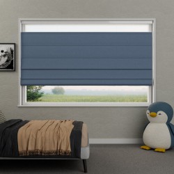 Vouwgordijn Vivienne transparant – dun geweven, verschillende schakeringen, op maat, kettingbediend