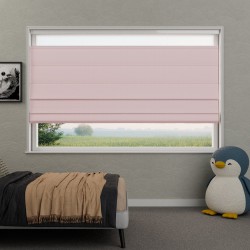 Vouwgordijn Vivienne transparant – dun geweven, verschillende schakeringen, op maat, kettingbediend