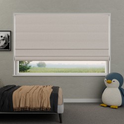 Vouwgordijn Violette dim‑out – ca. 95% verduisterend, op maat, kettingbediend